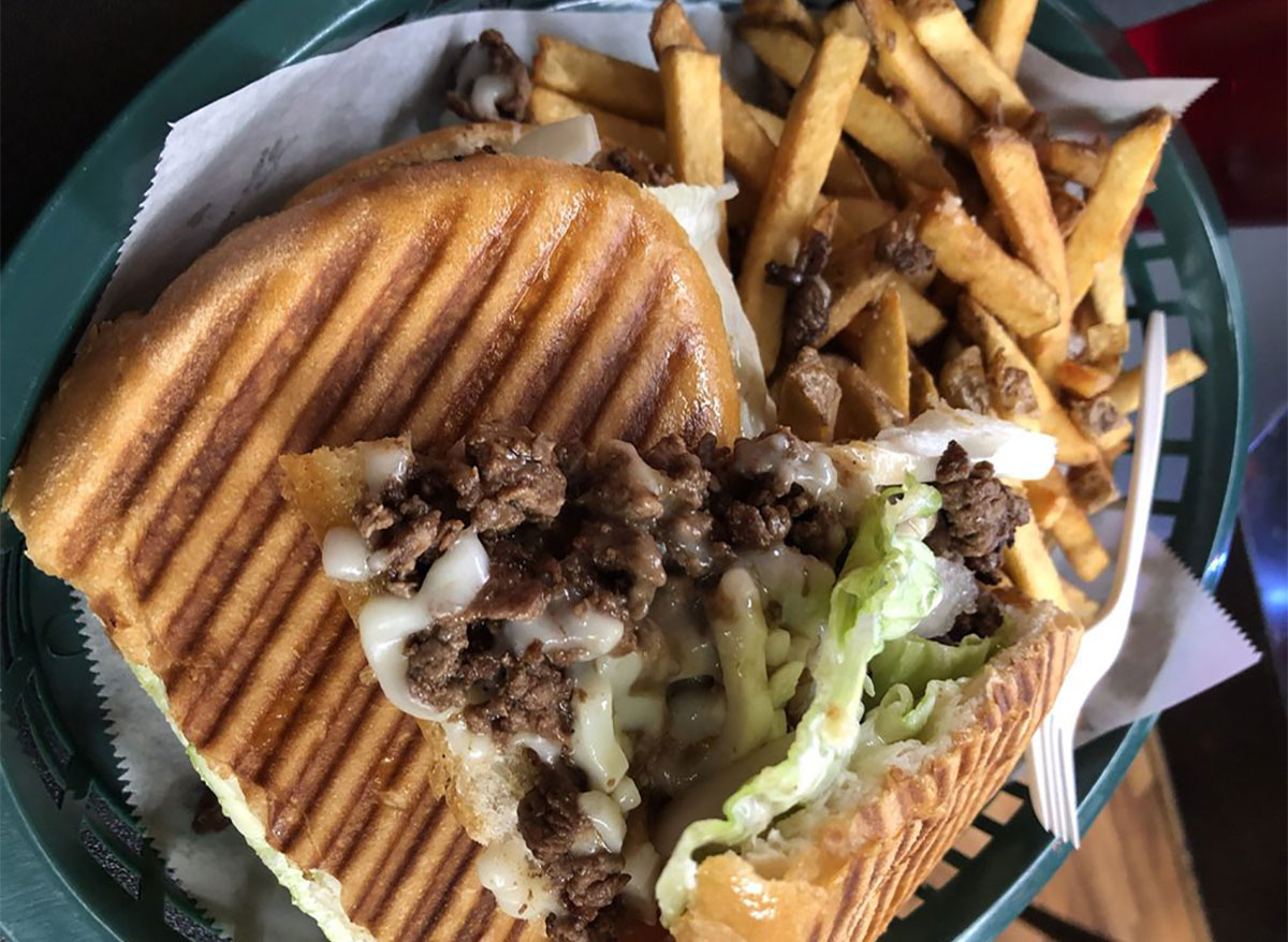 steak torta sandwich