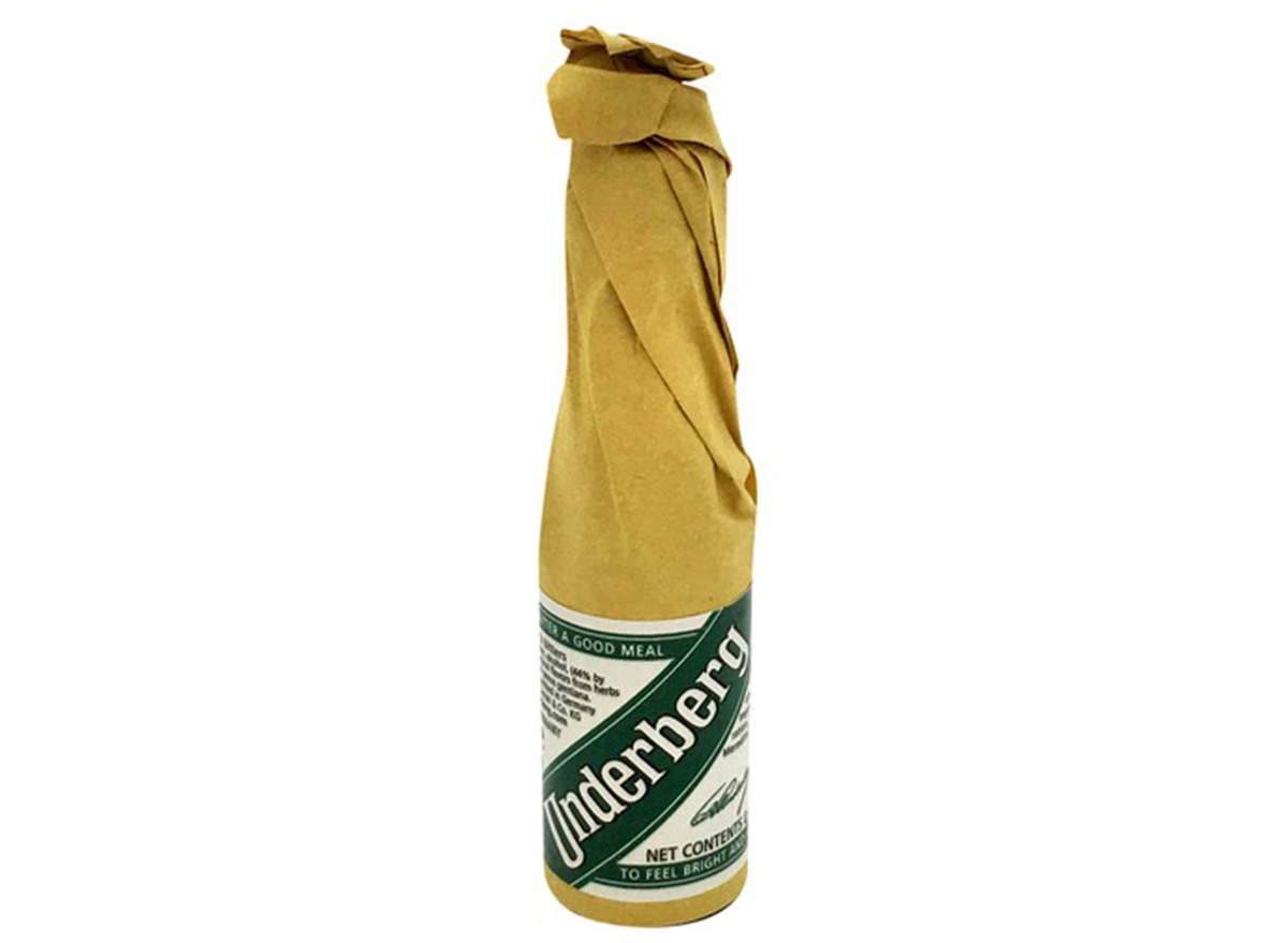 digestif underberg bottle