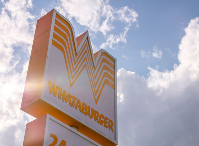 whataburger sign