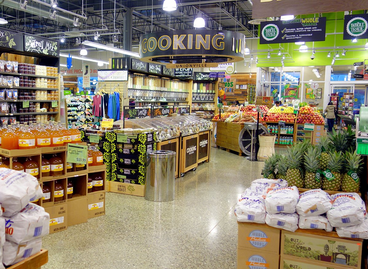 whole foods store interior