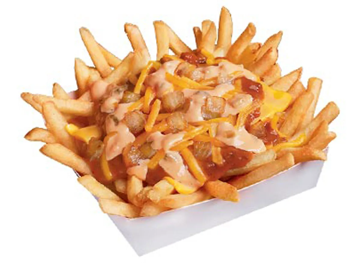 wienerschnitzel thousand island chili cheese fries