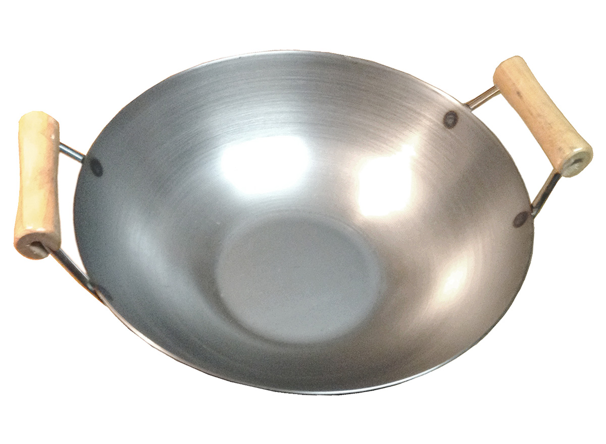 wok shop wood spool handles