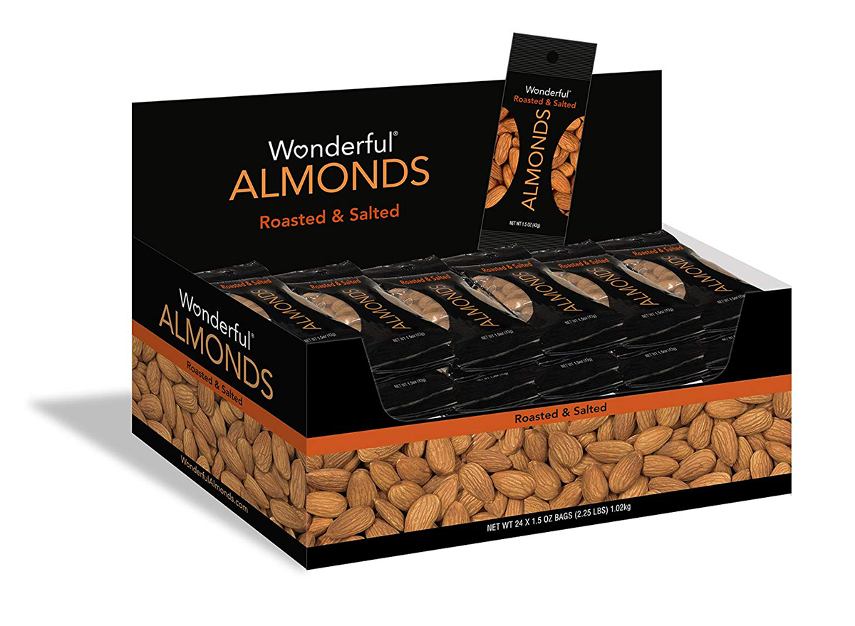 wonderful almonds roasted salted