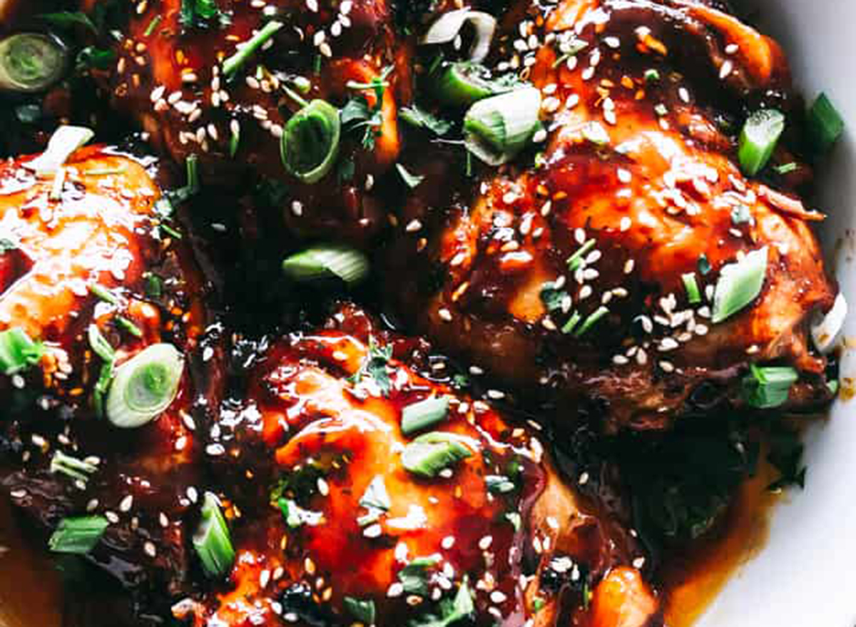 instant pot honey garlic chicken thighs