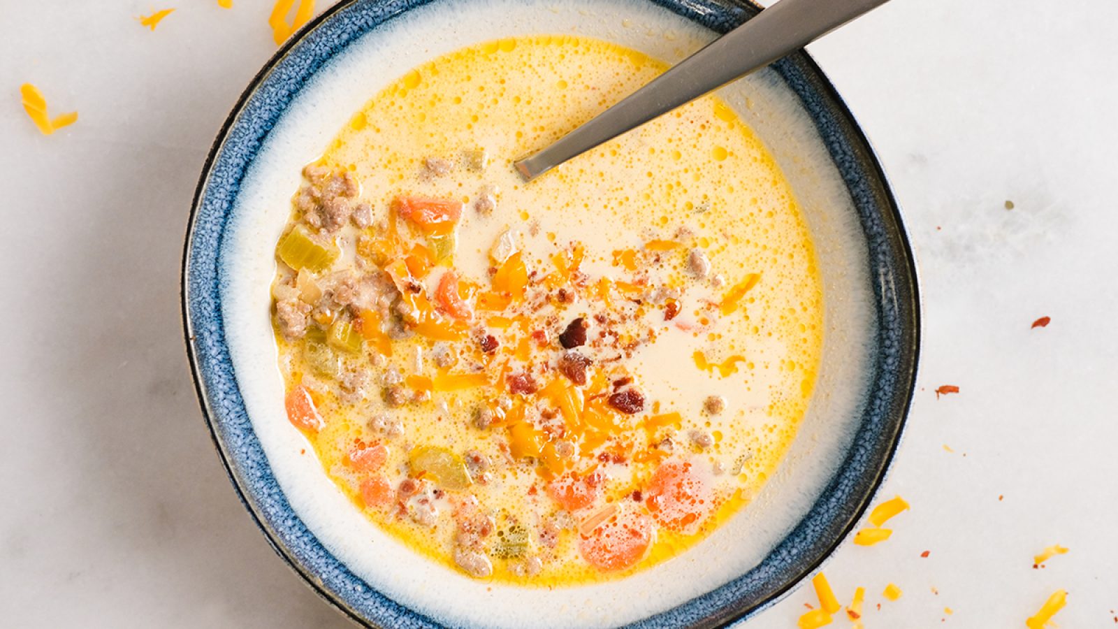 Instant Pot Keto Cheeseburger Soup Recipe Eat This Not That