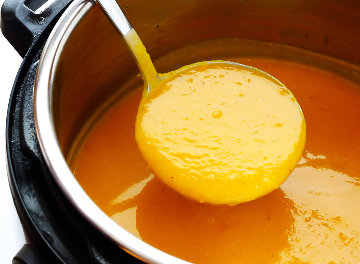 instant pot butternut squash soup