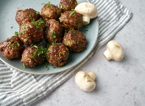 Healthier Air Fryer Meatballs