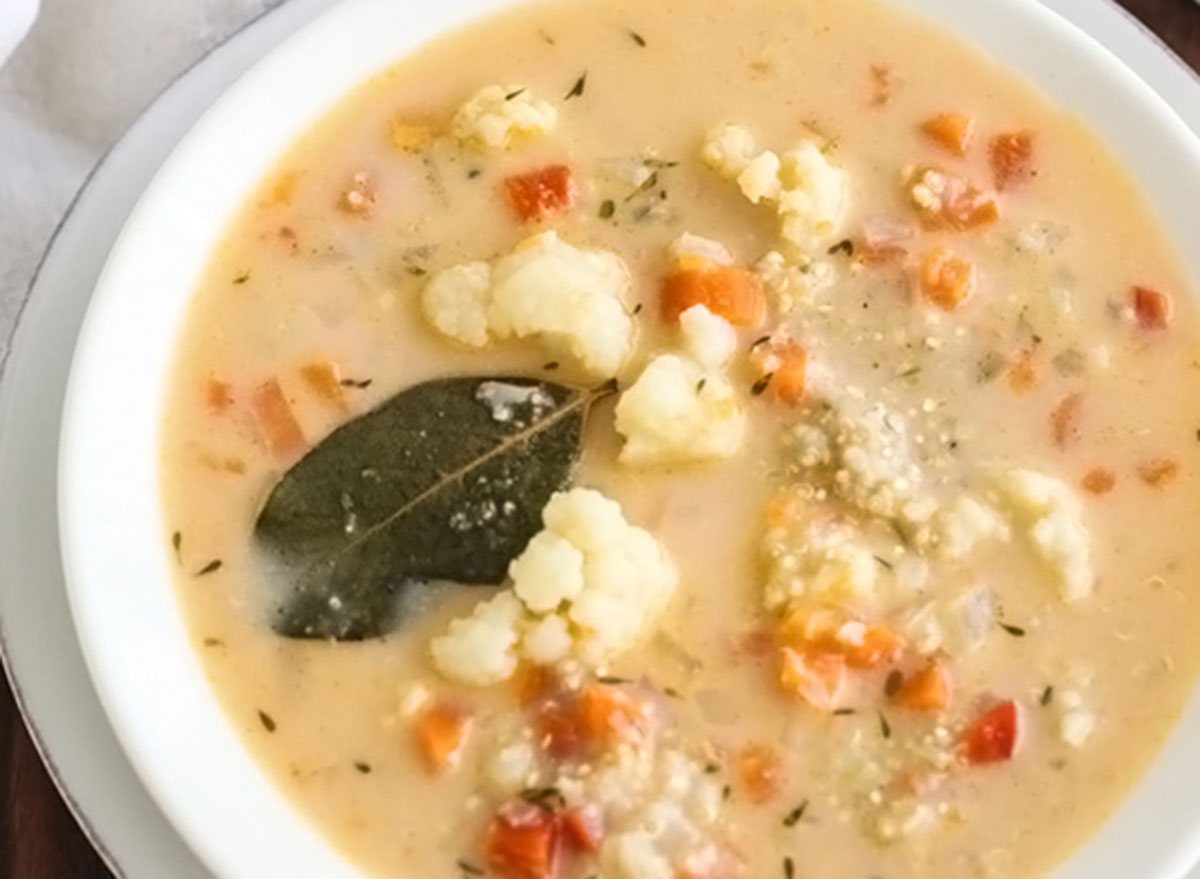 cauliflower chowder