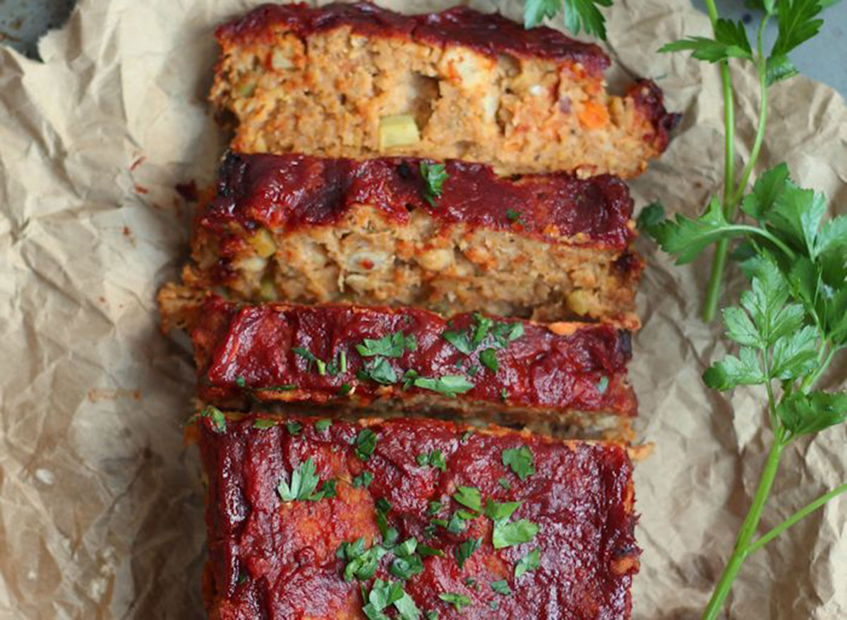 chickpea vegan meatloaf