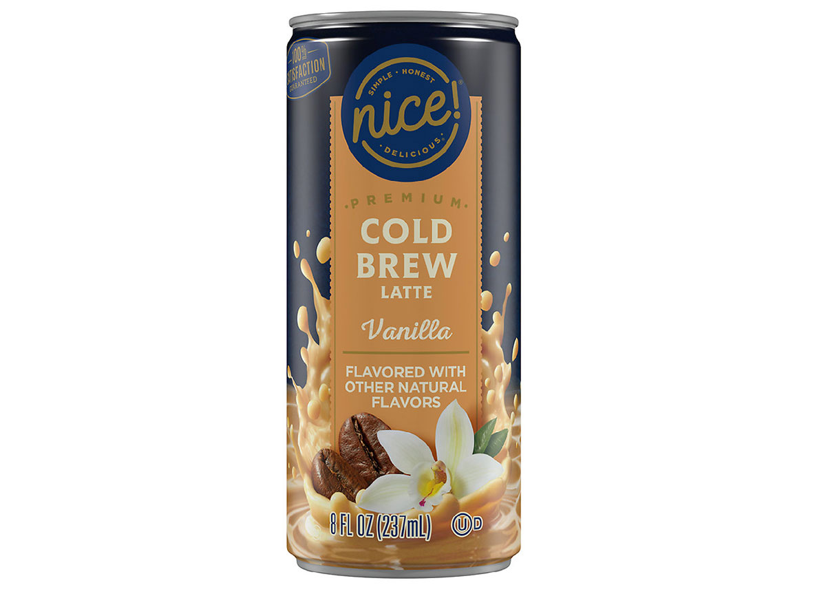 cold brew latte vanilla from nice