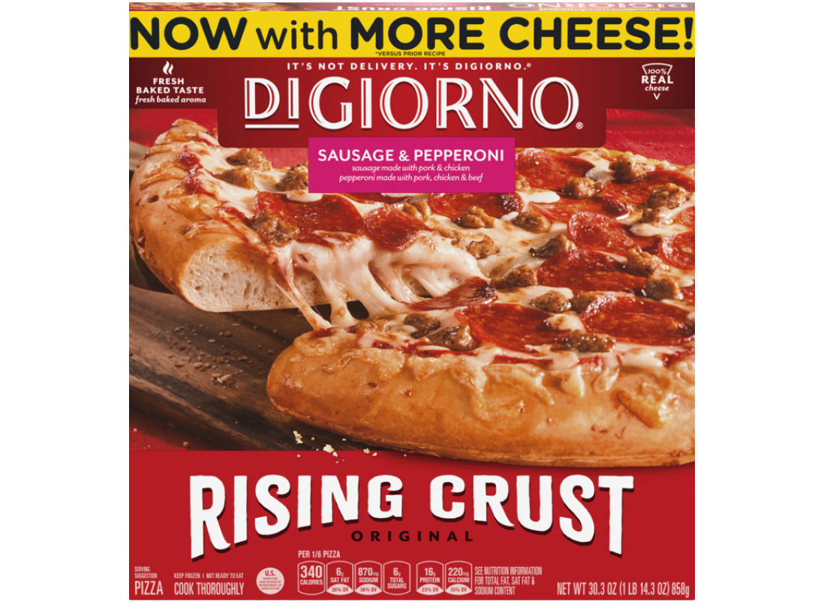 digiorno sausage pepperoni