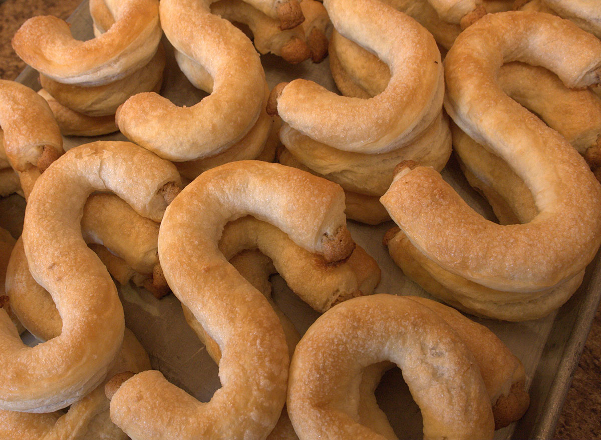 Dutch letter pastries