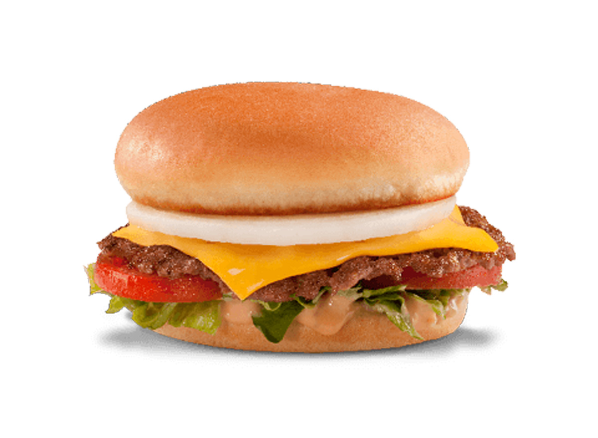 Freddys single steakburger california style
