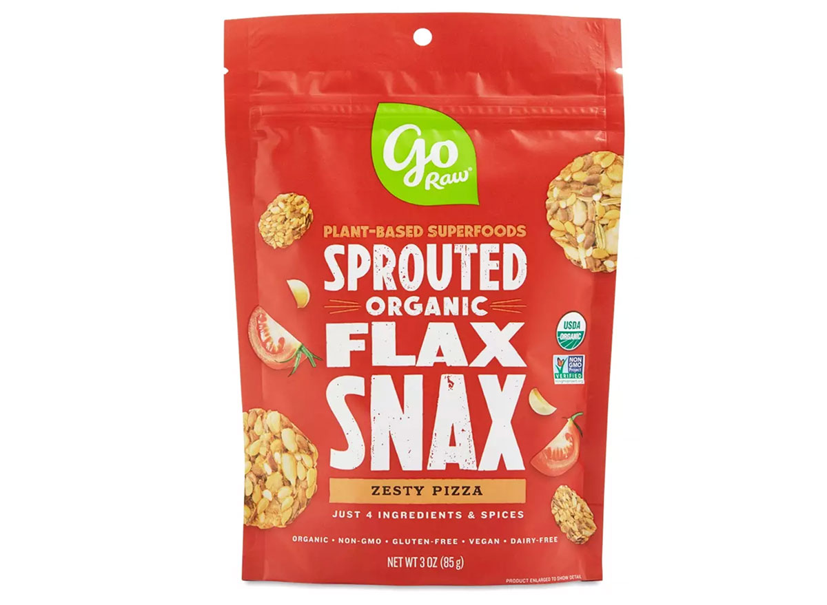 go raw sprouted organic flax snax