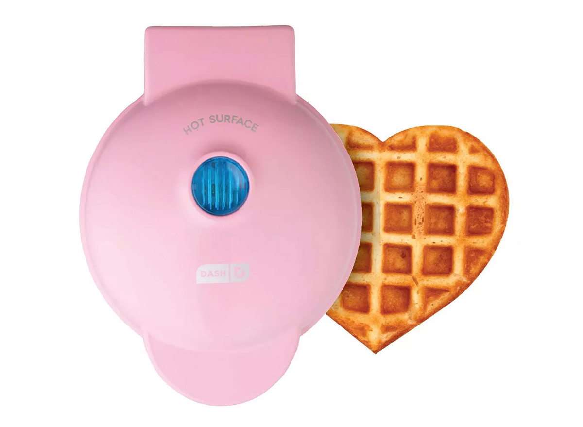 heart-shaped waffle maker