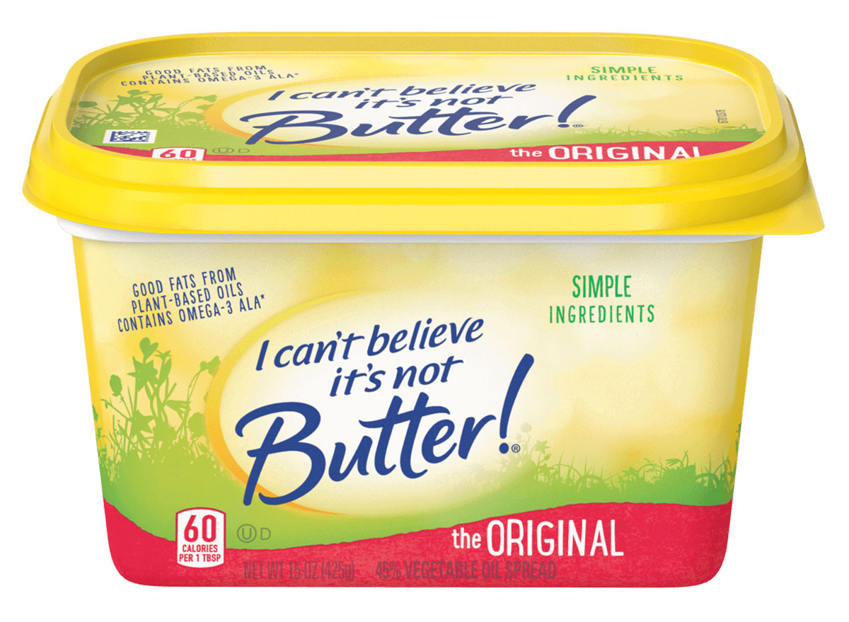 i can't believe it's not butter