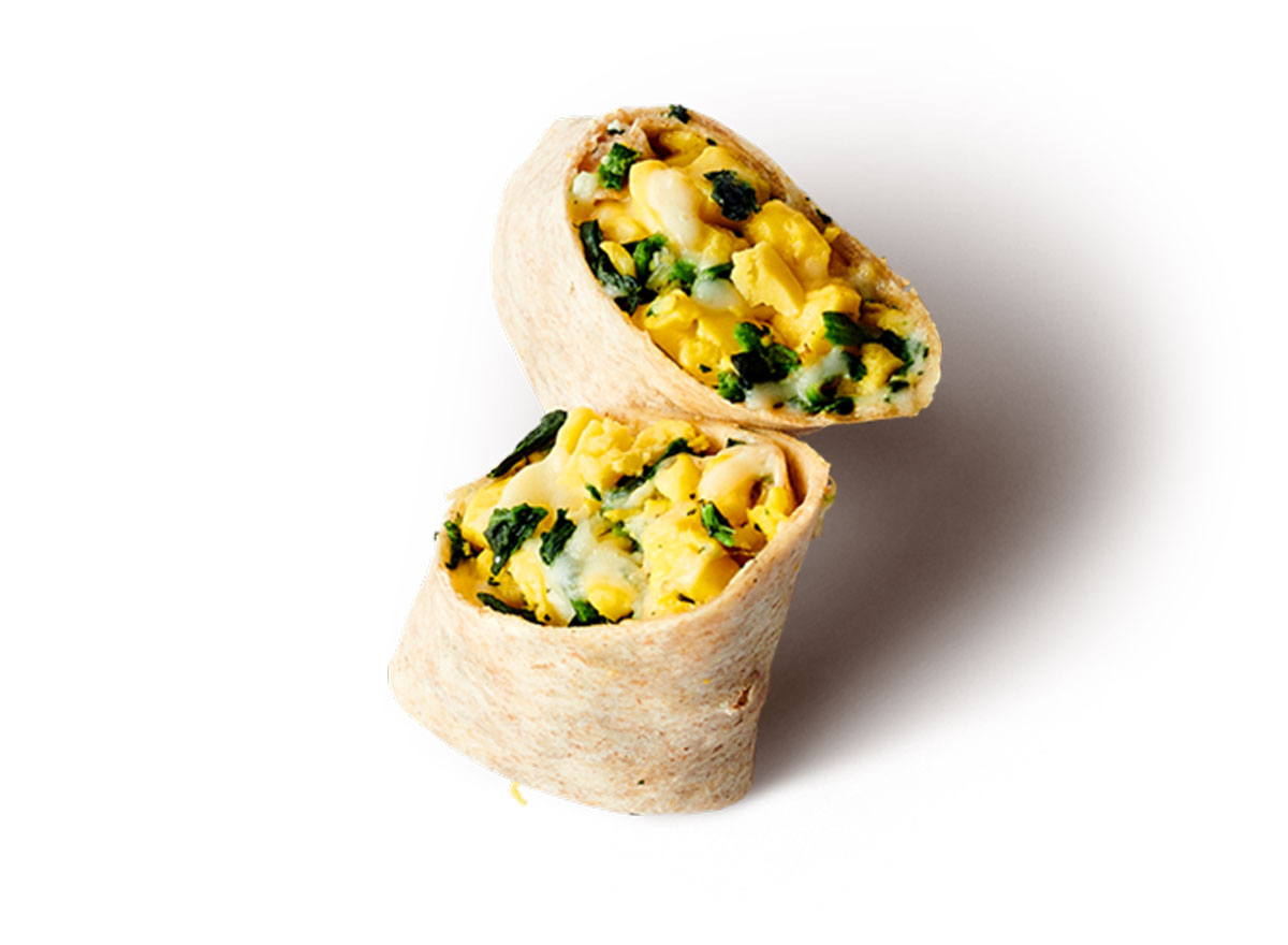 jamba juice Spinach and Cheese Breakfast Wrap