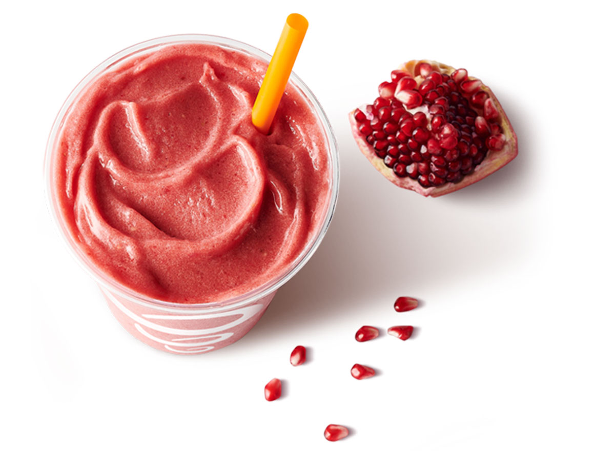 Pomegranate Paradise smoothie