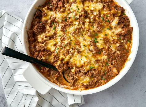 Keto Cheeseburger Casserole