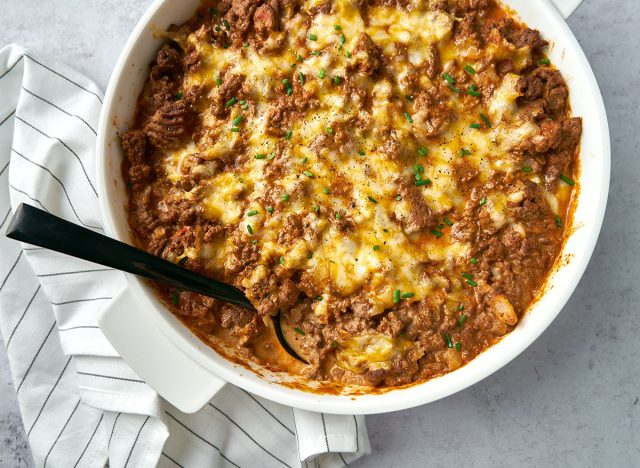 keto cheeseburger casserole