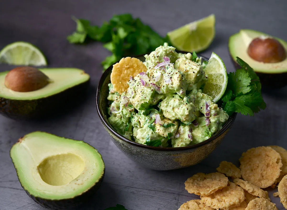 keto chips and guac