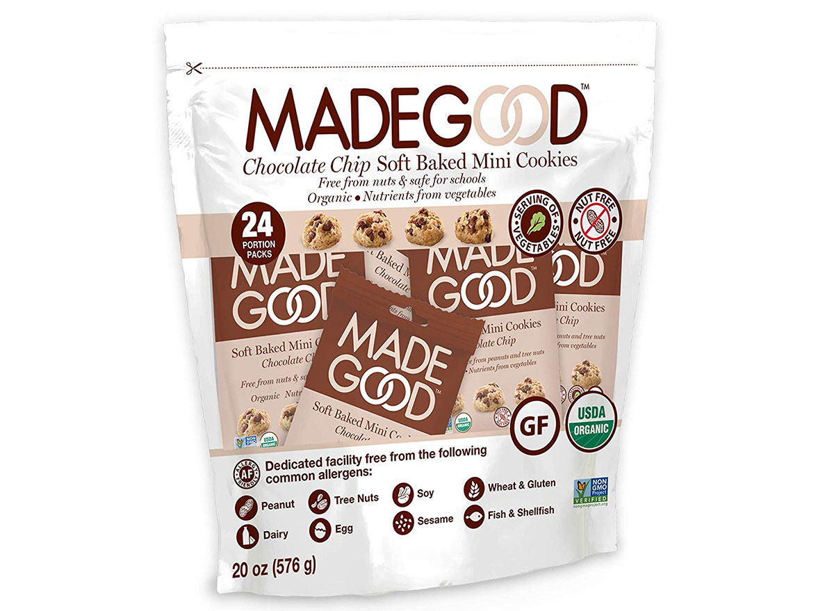 madegood chocolate chip cookies