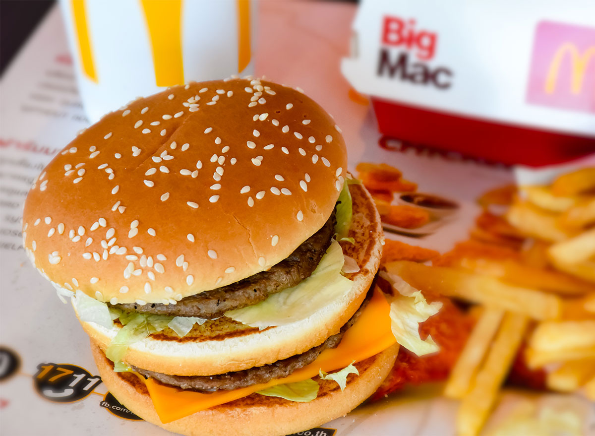 how much does a big mac cost with tax