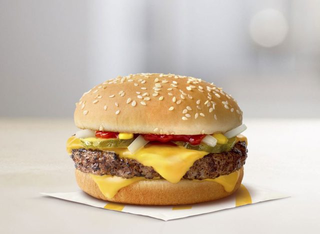 mcdonalds hamburger