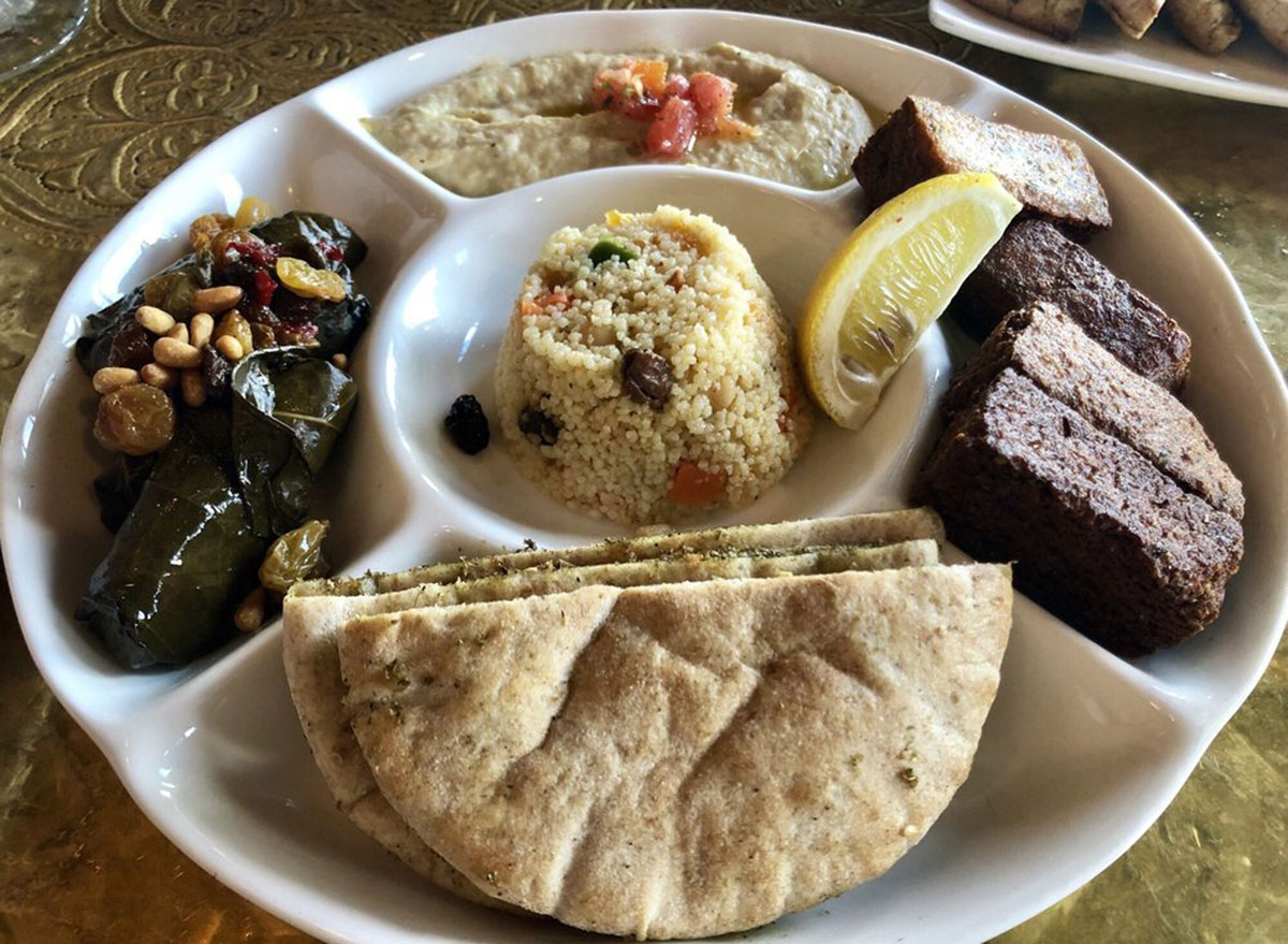 mediterranean vegetable platter