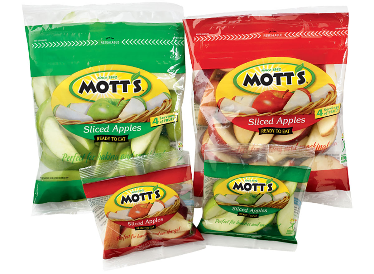 motts sliced apples in bags