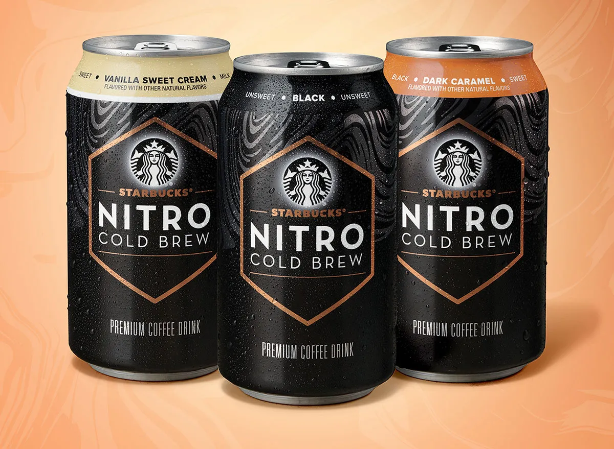 Starbucks Nitro Cold Brew Is Now Available in Cans - Eat This Not That.