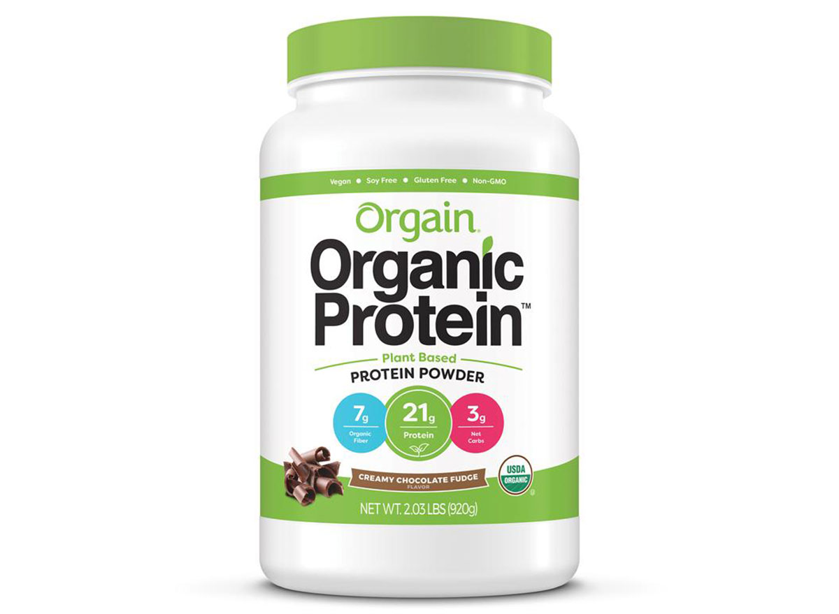 orgain organic protein powder