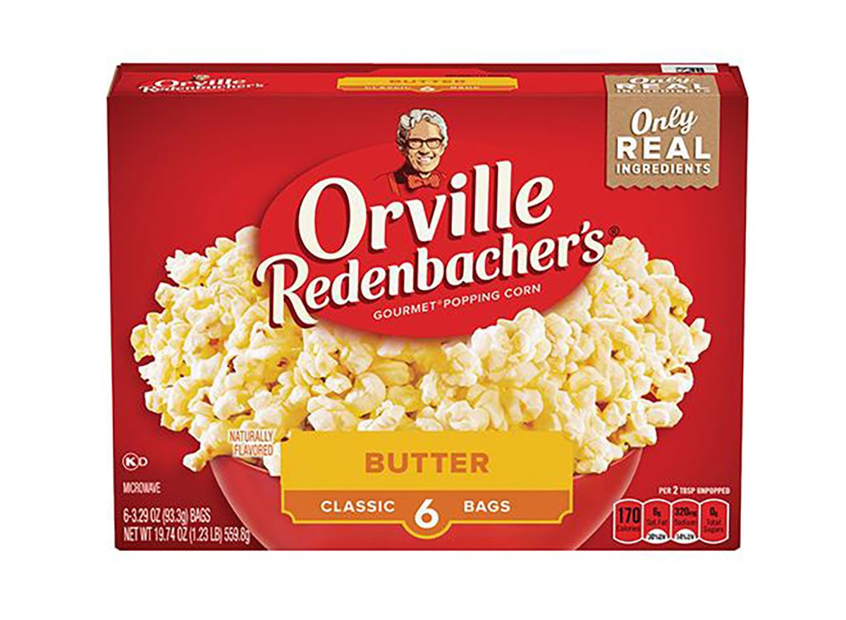 orville redenbacher butter microwave popcorn
