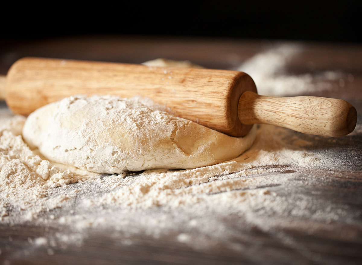 rolling pin for pizza dough