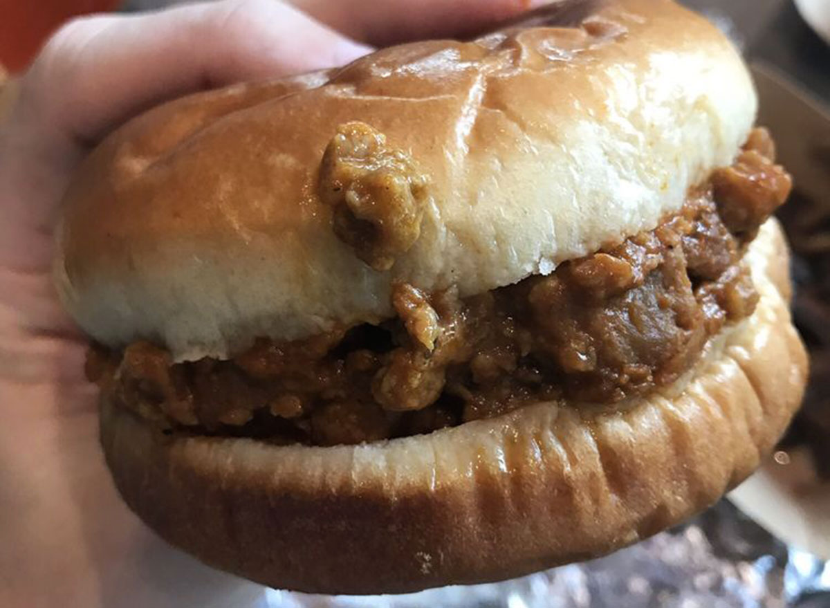 plant based sloppy joe