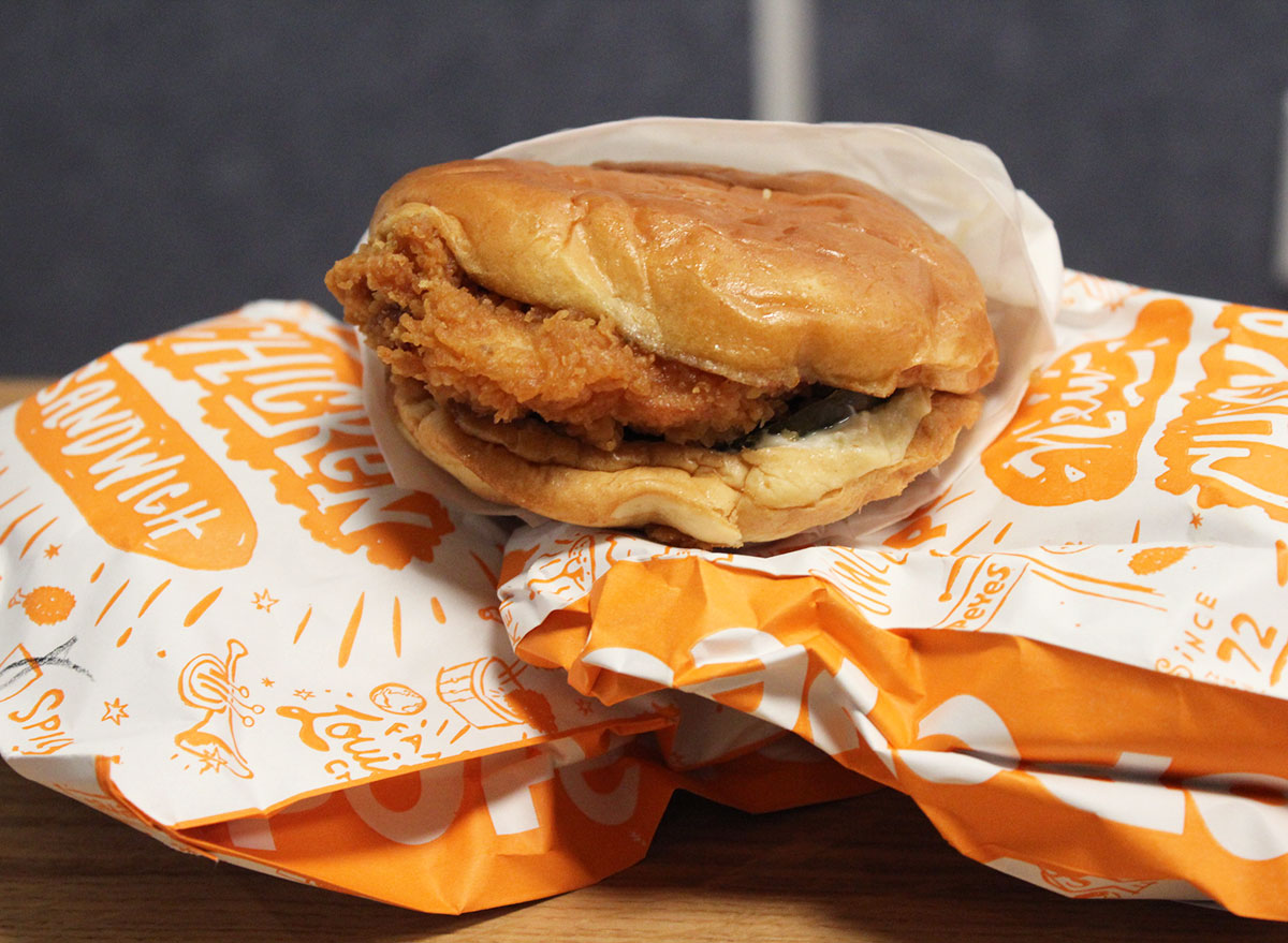 popeyes chicken sandwich