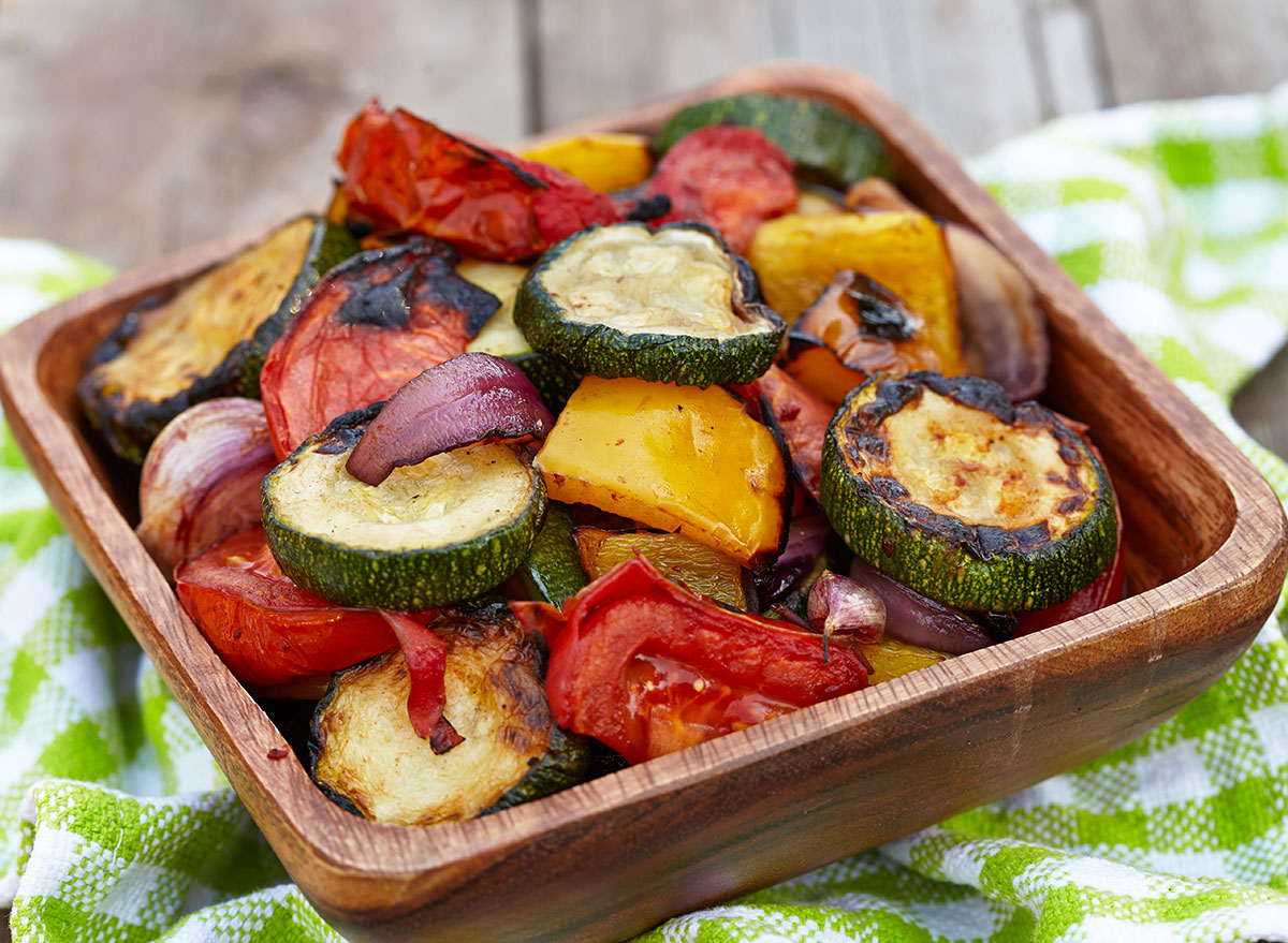 roasted vegetable bowl