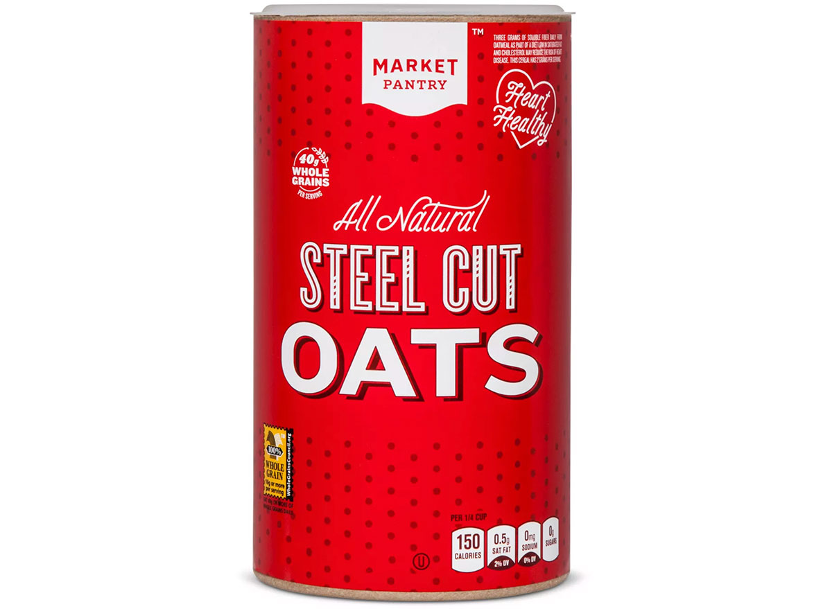 market pantry steel cut oats