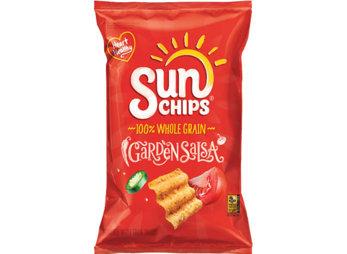 What are the healthiest chips? Nutrition of Sun Chips, baked and more.