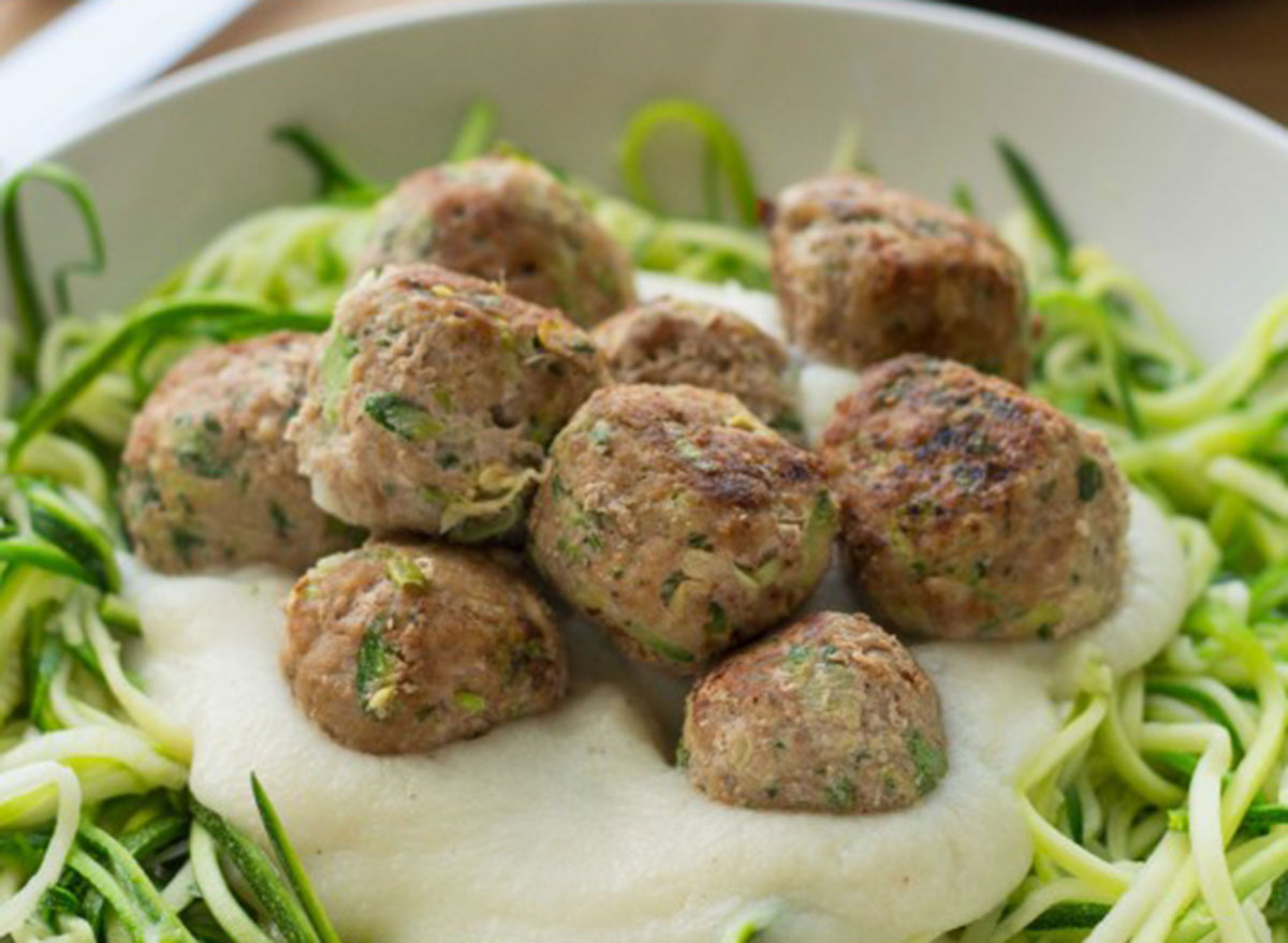 turkey zucchini meatballs