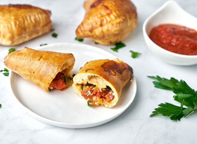 veggie pizza calzones