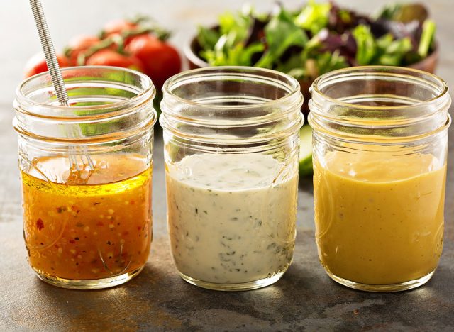 Vinaigrette dressings for salads