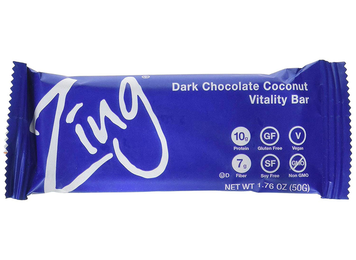 zing bars chocolate coconut