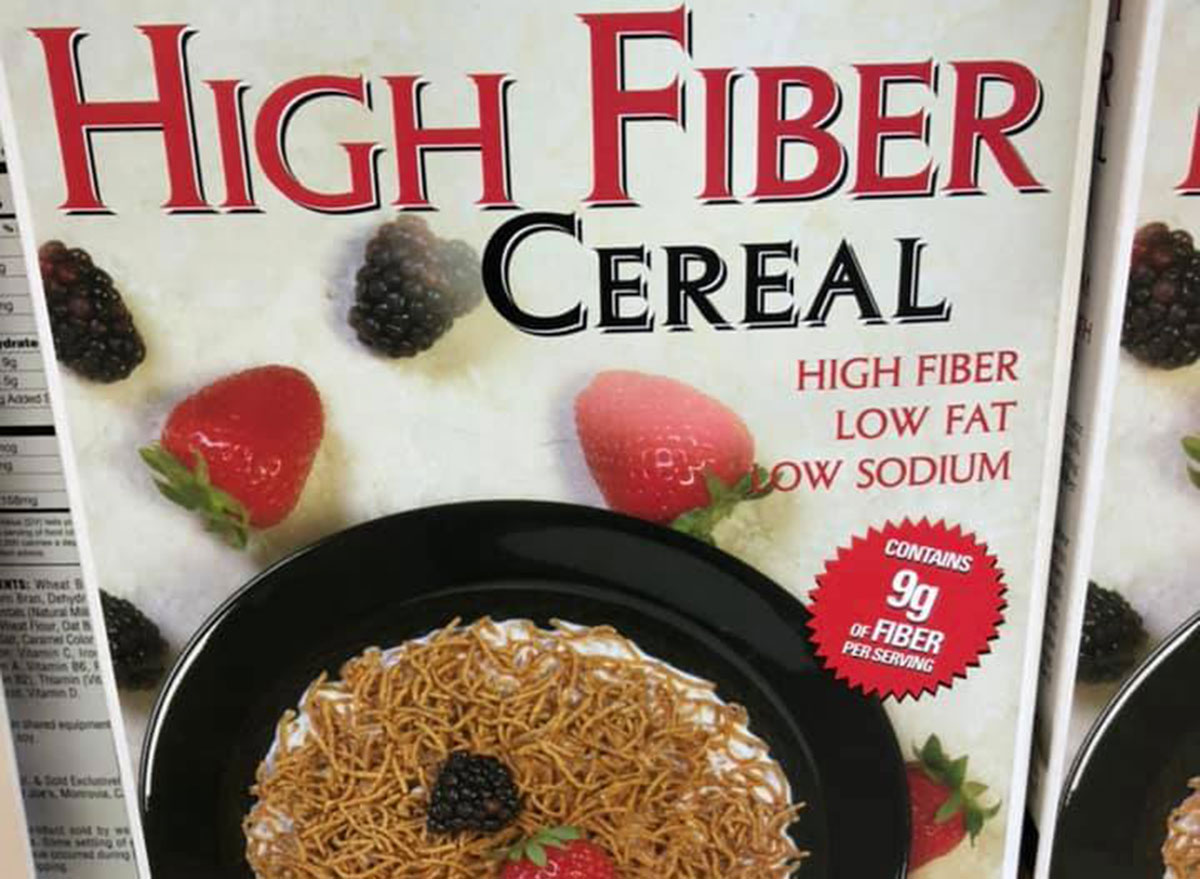 high fiber cereal