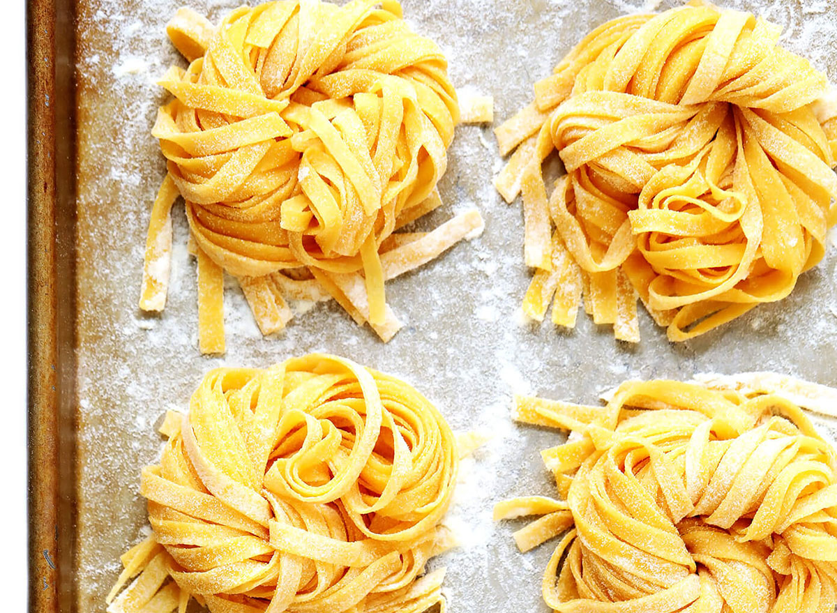 Homemade pasta recipe from Gimme Some Oven.