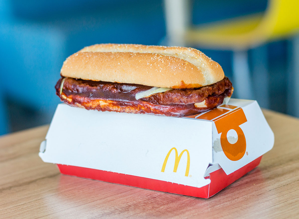 Mcdonald's mcrib