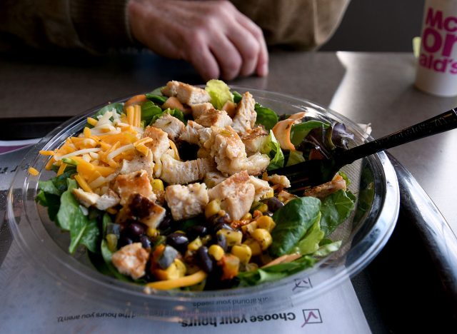 Mcdonald's southwest chicken salad