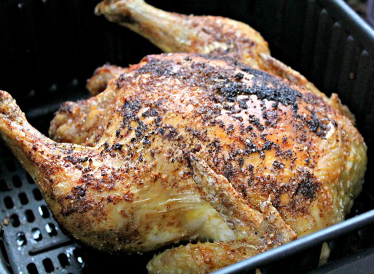 air fryer roast chicken