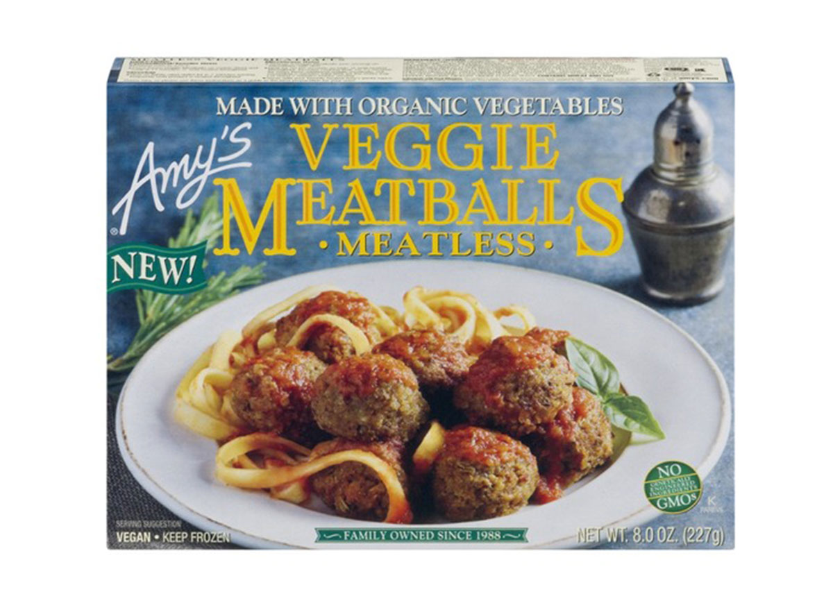 amys veggie meatballs