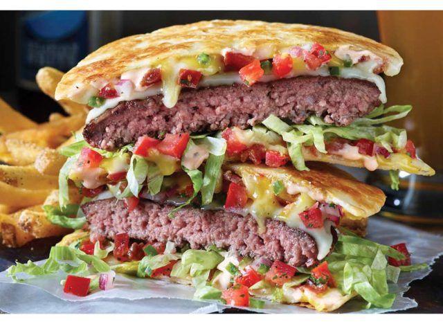 applebees quesadilla burger